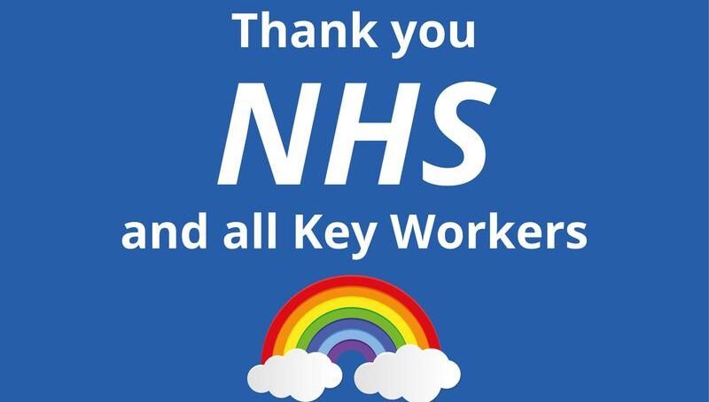 Celebrities have been honoring the NHS Staff